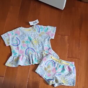 Nwt Ms. Rachel 2pc Shortset